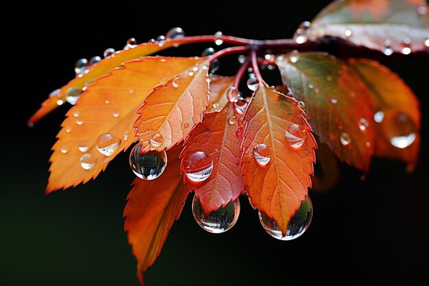 foglie di autunno sfondo