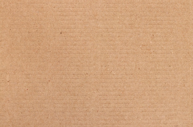 Foglio di cartone marrone, struttura della scatola di carta riciclata.