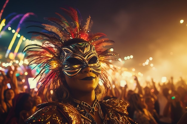 Folle di persone che si godono l'ondata di calore e ballano per le strade di Londra per l'annuale Notting Hill Carnival festival di strada della cultura caraibica musica e cibo