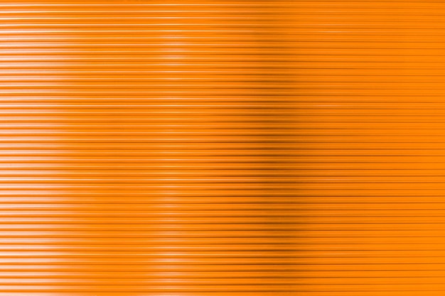 Fondo arancione astratto 3D con le linee