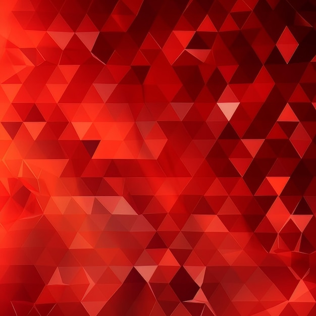 Fondo astratto dei triangoli di colore rosso del modello