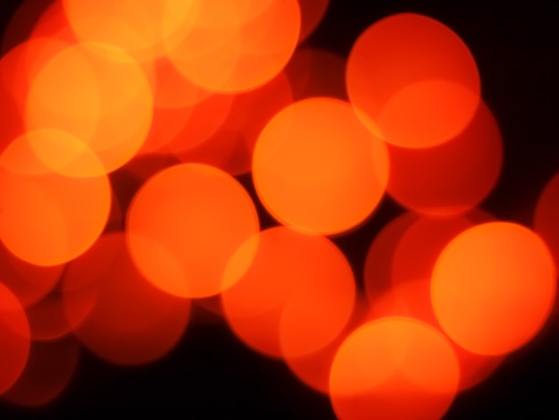 fondo astratto del bokeh con colore rosso della luce del fuoco