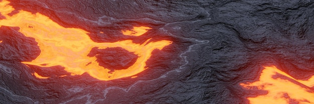 Fondo astratto della lava vulcanica