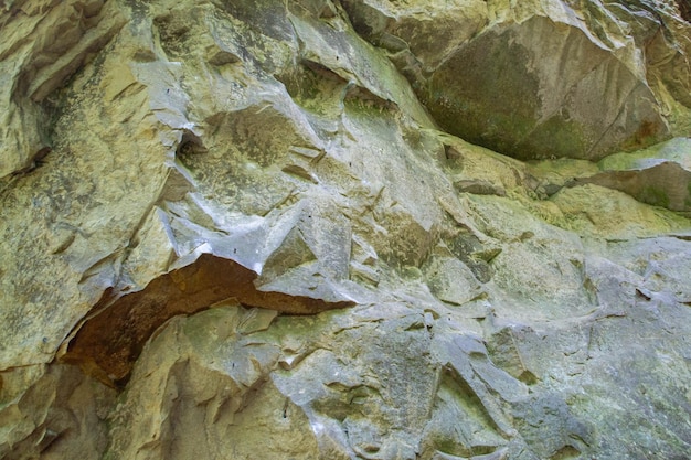 Fondo astratto della natura di marmo giallo. Sfondo di pietra o roccia. Foto di alta qualità