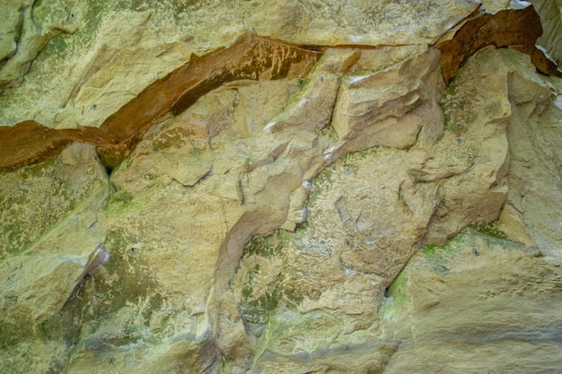 Fondo astratto della natura di marmo giallo. Sfondo di pietra o roccia. Foto di alta qualità