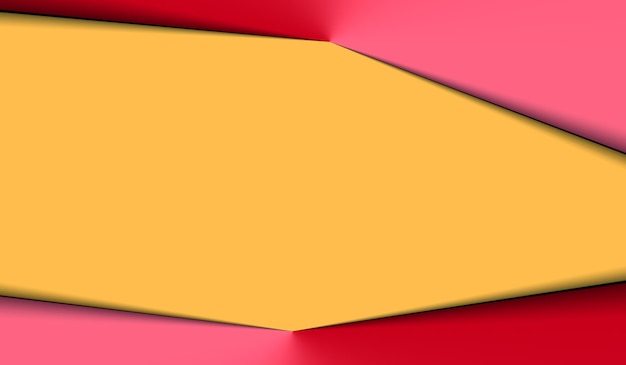 Fondo astratto di colore pastello giallo rosso