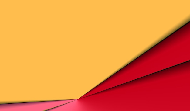 Fondo astratto di colore pastello giallo rosso