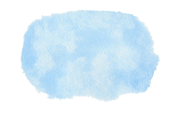 Fondo blu astratto della pittura dell'acquerello