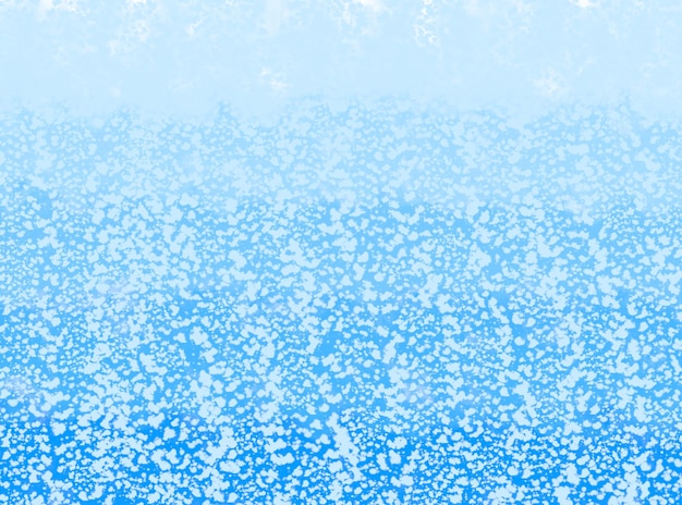 Fondo blu astratto di struttura dell'acquerello con effetto bianco come la neve