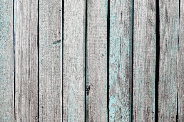 Fondo blu di legno, struttura naturale. Tavole verniciate vuote esposte all'aria