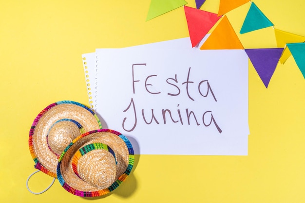 Fondo brasiliano di festa di Festa Junina