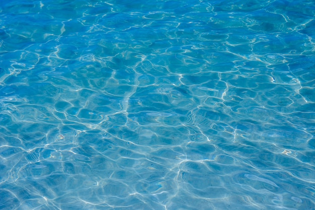 Fondo brillante dell&#39;ondulazione dell&#39;acqua blu.