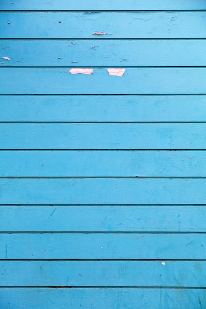 Fondo del bordo di legno verniciato blu