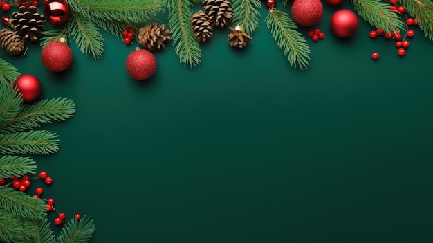 Fondo del ramo dell'abete di Natale