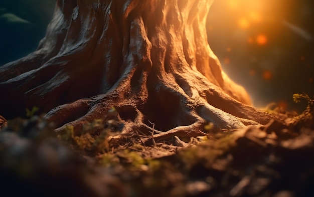 Fondo della foto della foglia dell'albero di vegetazione