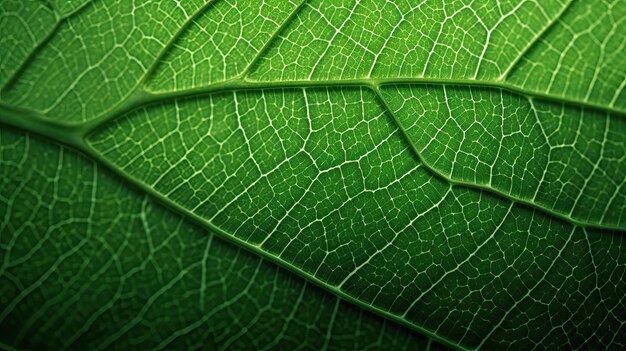 Fondo della natura con struttura un primo piano della foglia verde