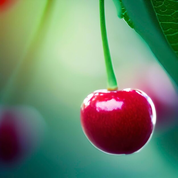 fondo della natura della frutta della bacca della ciliegia