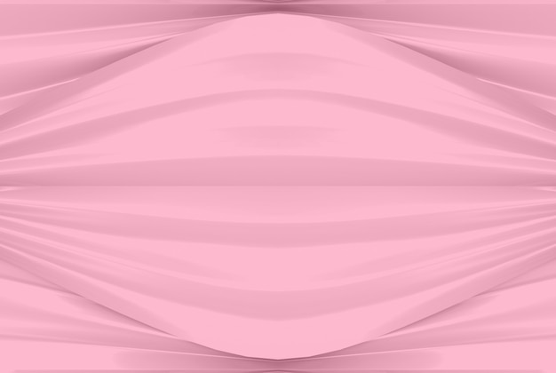 fondo della parete del modello d&#39;ondeggiamento della curva rosa dolce.