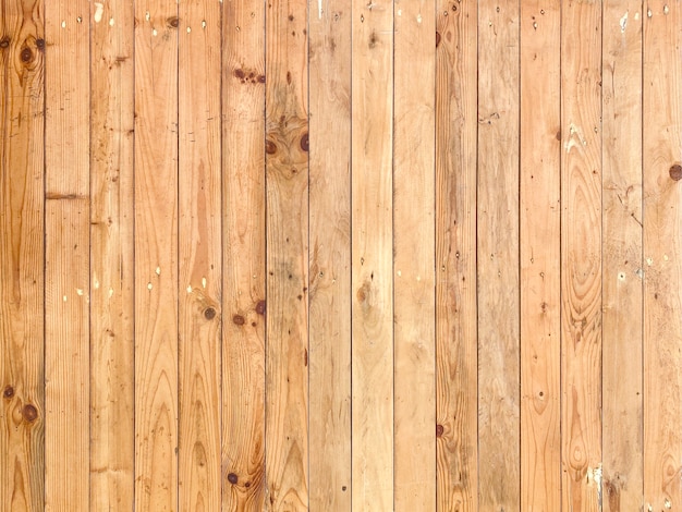 Fondo della parete del pannello di legno marrone naturale verticale.