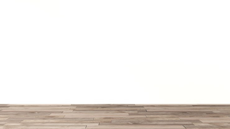 Foto fondo della parete dell'intonaco verniciato bianco su una superficie di legno.