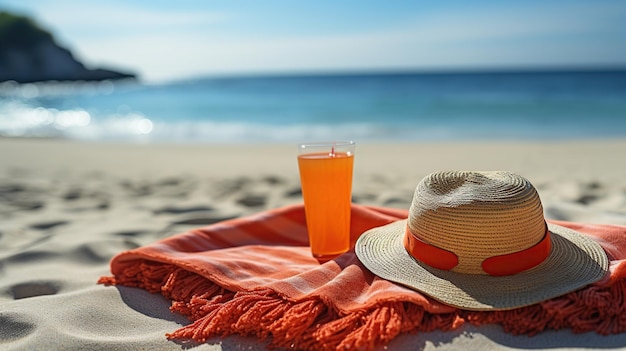 Fondo della spiaggia dell'aranciata