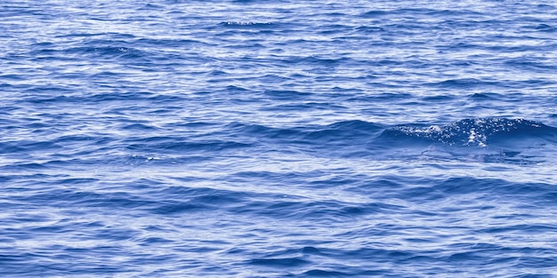 Fondo della superficie dell'acqua dell'oceano