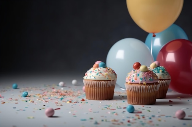 Fondo di buon compleanno con lo spazio della copia