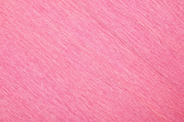 Fondo di carta crespa di colore rosa senza cuciture dettagliato