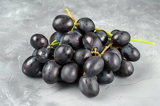 Fondo di frutta di uva nera fresca