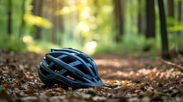 Fondo di legno del casco della bicicletta