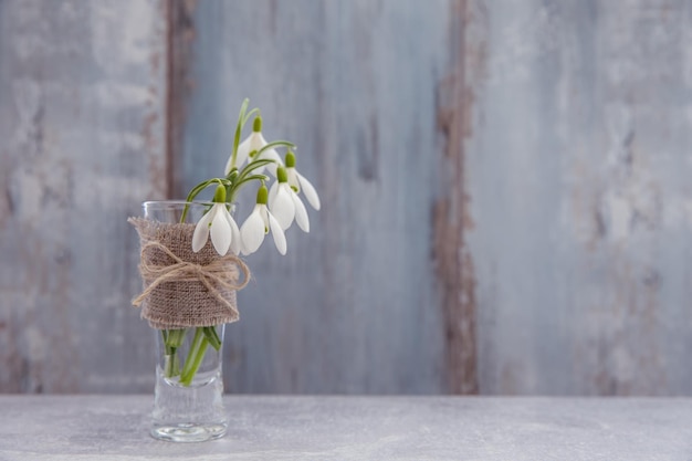 Fondo di legno della primavera con il giorno delle nozze delle donne di san valentino delle madri di pasqua delle madri di snowdrpos