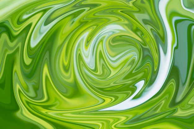 Fondo di marmo liquido verde astratto con struttura verde per progettazione.