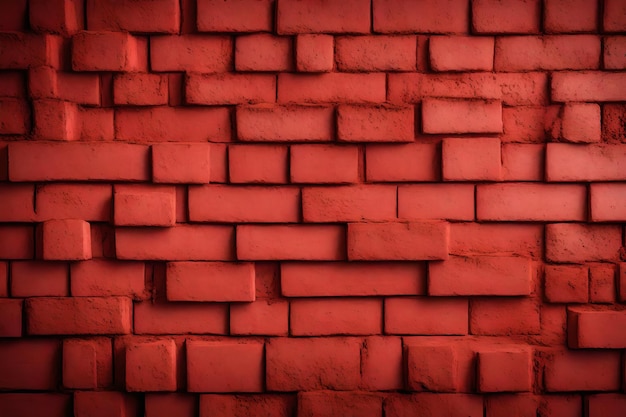 Fondo di struttura del muro di cemento astratto di colore rosso mattone