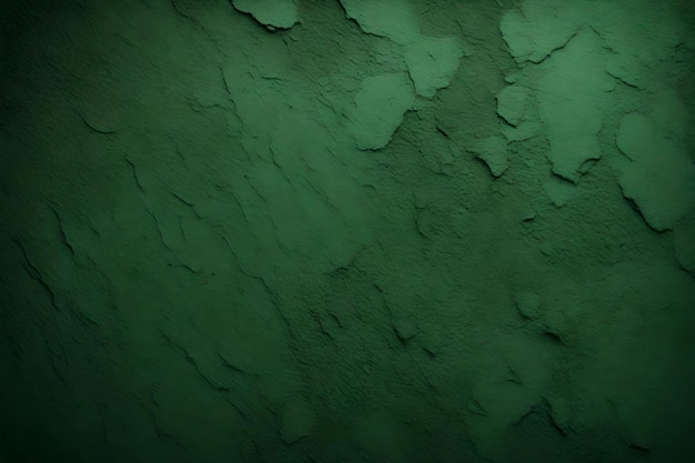 Fondo di struttura del muro di cemento astratto di colore verde scuro