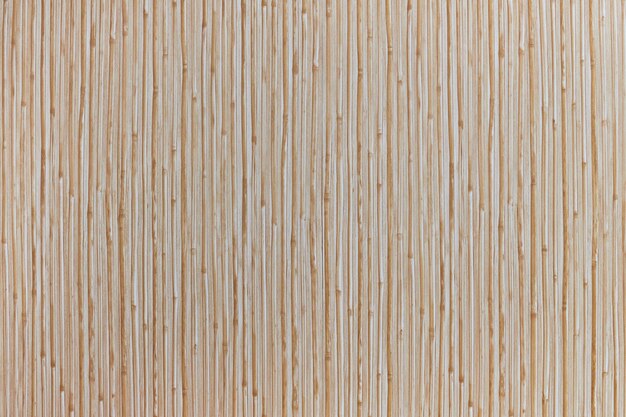 Fondo di struttura della parete di legno con il raccordo di plastica del modello di bambù per gli interni