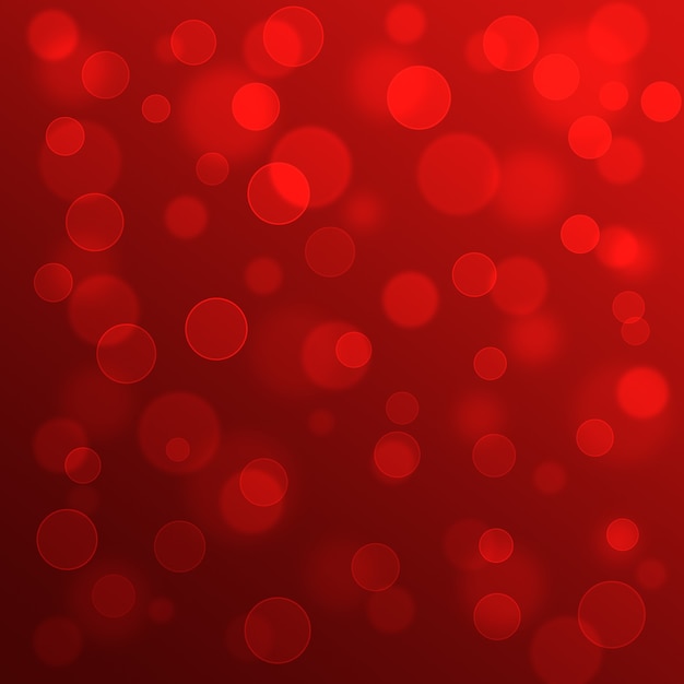 Fondo festivo astratto rosso brillante. Texture motivo effetto glitter bokeh