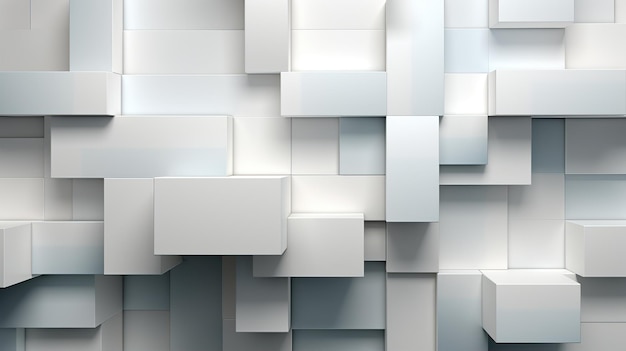 Fondo geometrico astratto moderno bianco del modello