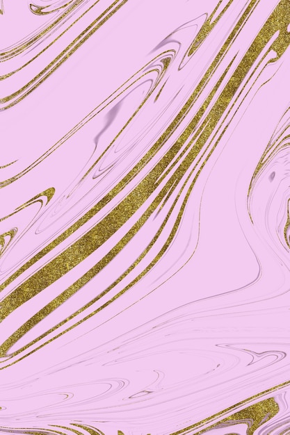 Fondo in marmo rosa con fodera dorata