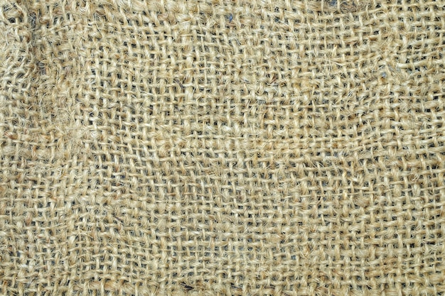 Fondo materiale di struttura della tela di sacco.
