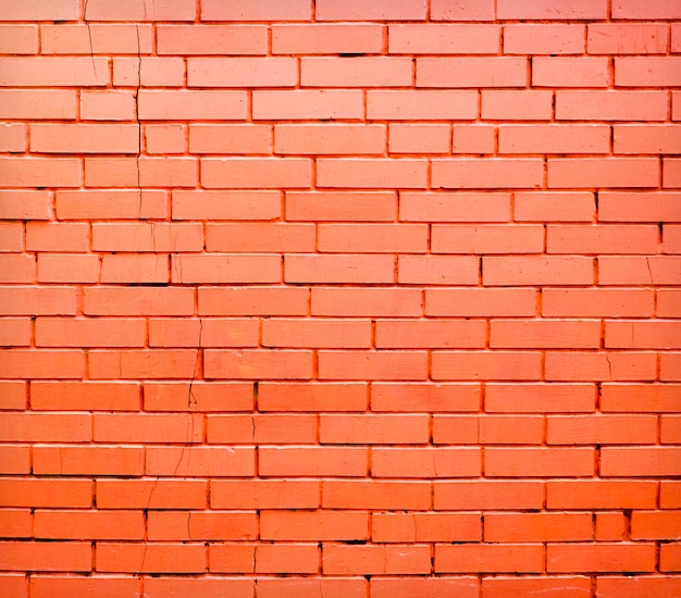 Fondo o struttura del muro di mattoni rossi