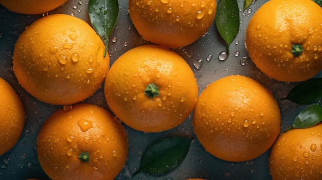 Fondo orizzontale della frutta organica fresca del mandarino