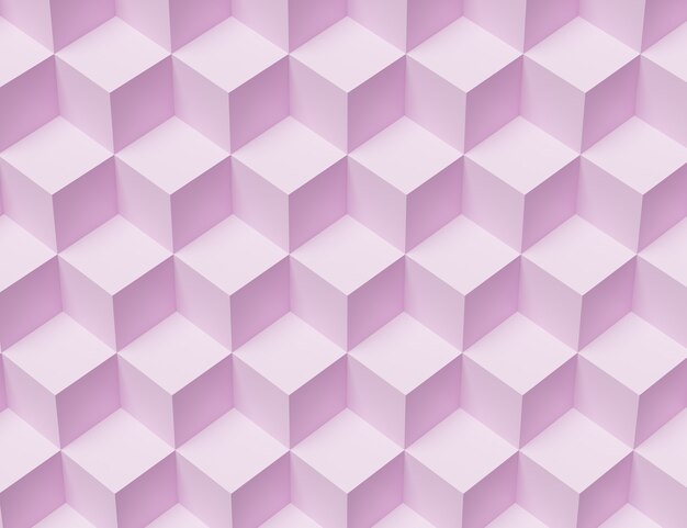 Fondo rosa del mosaico astratto con i cubi