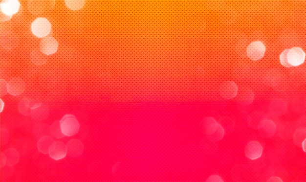 Fondo rosso arancione della bandiera del bokeh