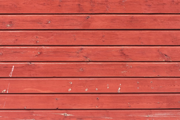 Fondo rosso di legno vecchio d'annata. Sfondo astratto. Vista dall'alto, copia spazio