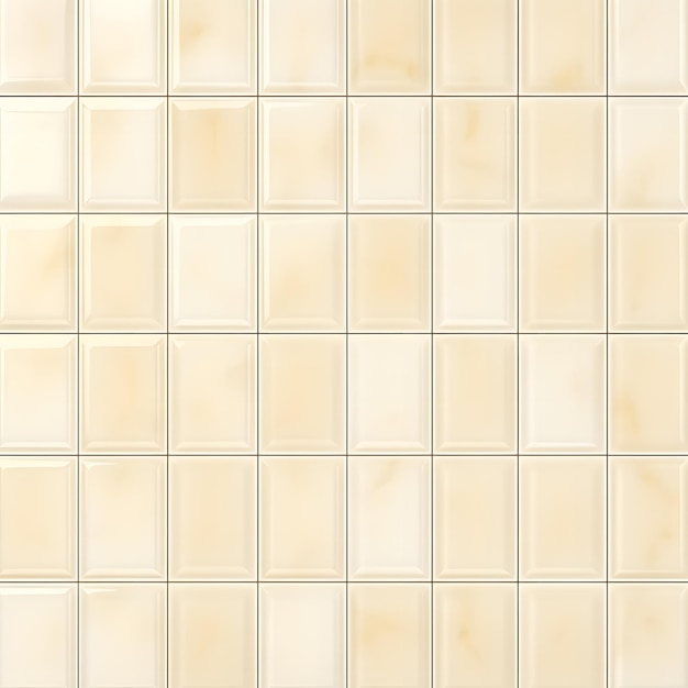 Fondo senza cuciture del mosaico della parete di ceramica chiara crema