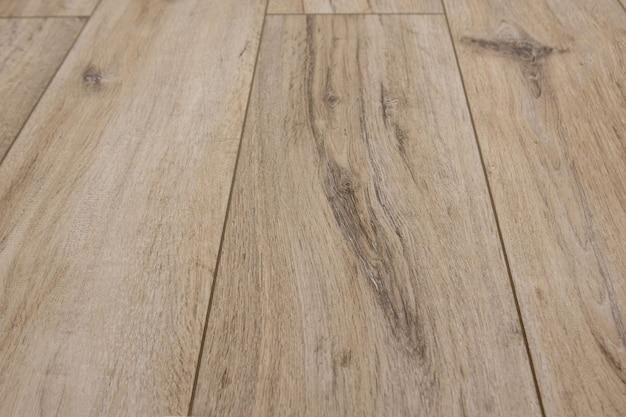 Fondo senza cuciture di struttura del pavimento di parquet laminato quercia