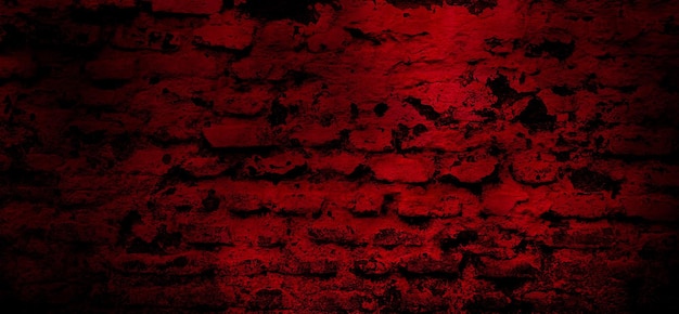 Fondo spaventoso di orrore del cemento scuro. Cemento rosso scuro grunge texture