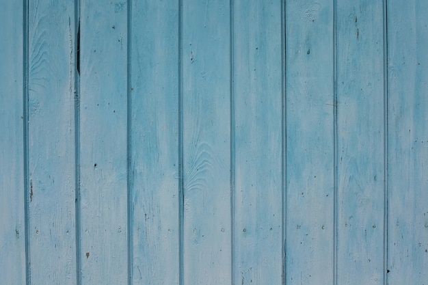 Fondo strutturato di legno blu del recinto