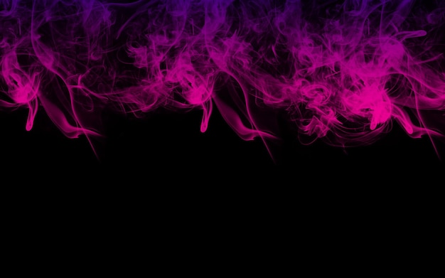 Fondo variopinto astratto del fumo