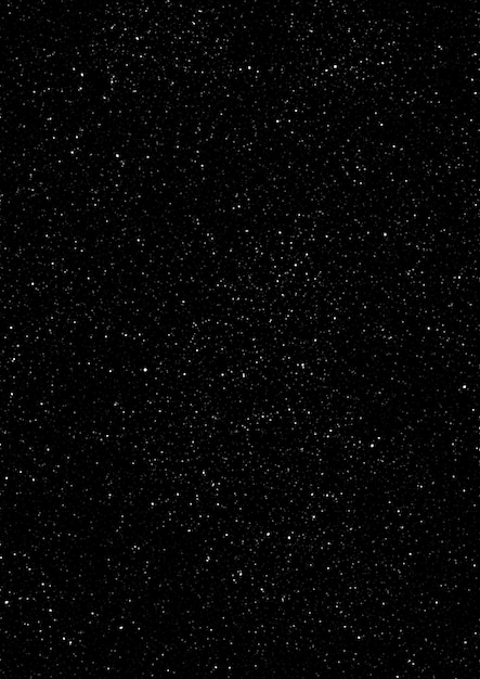 Fondo verticale del cielo stellato nero di notte. illustrazione 3d dell'universo infinito